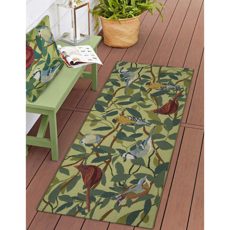 Andreane Synthetic Non-Skid Kitchen Mat, Runner 1'11" x 4'11"