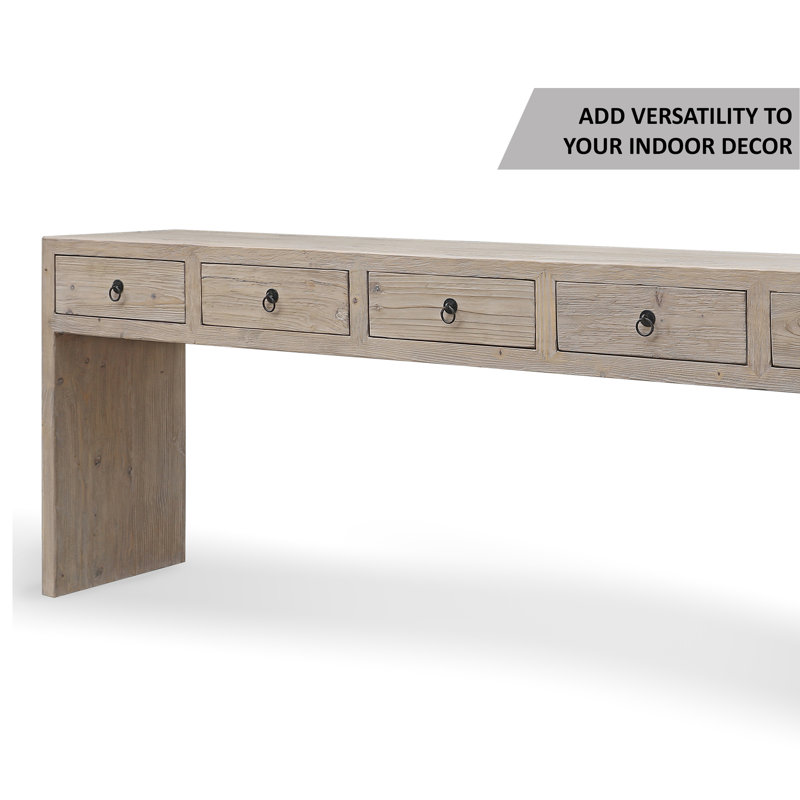 Solid Wood Console Table