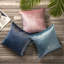 Housse et insert de coussin en polyester Bronzing Velvet Collection RY-732696202-732696180