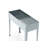 Herstera Metal Galvanized Steel Raised Garden Elevated Planter Silver-56557167