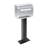 Outside Mailbox Post, Heavy Duty Mailbox Post, Surface Mounting Post For Easy Install Mailbox Use