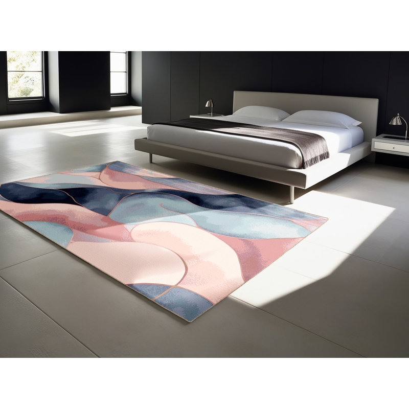 Lilac Shore Rug, Round 7'