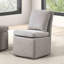 Chaise de salle à manger avec roulettes Ager-117664572