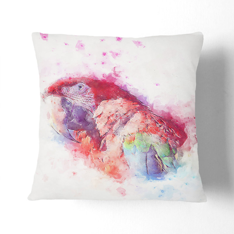 Square Throw Cushion, 40cm H x 40cm W x 15cm D, Stone