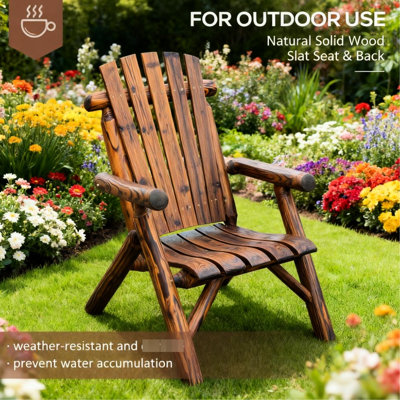 Double Chair With Ice Bucket, Outdoor For Two, Rustic Natural Wood, High , Lounge - Design, Table In , Form Fitting Groove Seats, Tall Supportive Backrests, Wrap Around 63.75" L X 32.75" W 38.25" H,