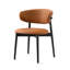 Oleandro Upholstered Chair with Metal Base-660672087-660672040