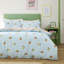 Summer Fruits Cotton Blend Floral Duvet Cover Set-129975287