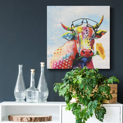 " Groovy Cow And Sky "