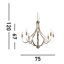 Bowersville - Light Candle Style Pendant-1604275740-1604275741-1604275742