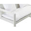 Causeuse d'extérieur en aluminium avec coussins Chester