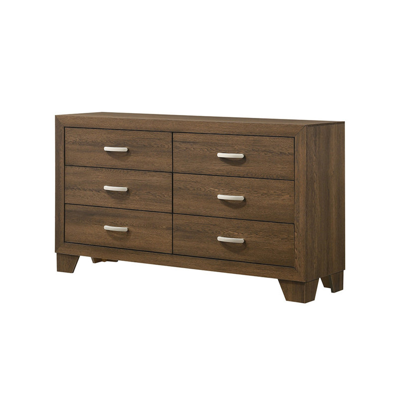 Commode à finition chêne Miquell