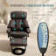 Fauteuil inclinable pivotant de luxe avec repose-pieds, massage par vibrations à 10 points et inclinaison réglable pour une relaxation ultime.-1772048235