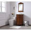 Lunette 19'' Single Bathroom Vanity with Top-663414372-652710133