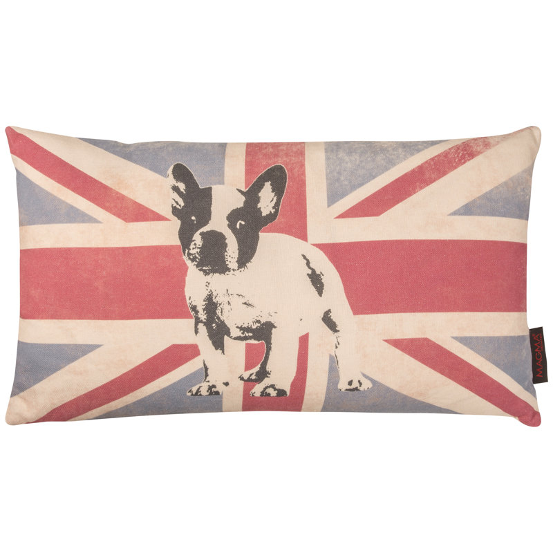 Cotton Reversible Throw Pillow