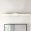 Delphine Single Frosted Dimmable LED Bath Bar-32041583