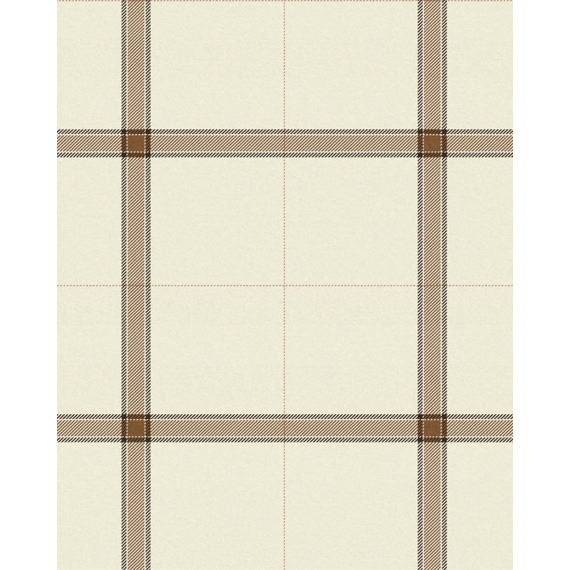Woodstock Lifestyle Plaid Wallpaper Roll