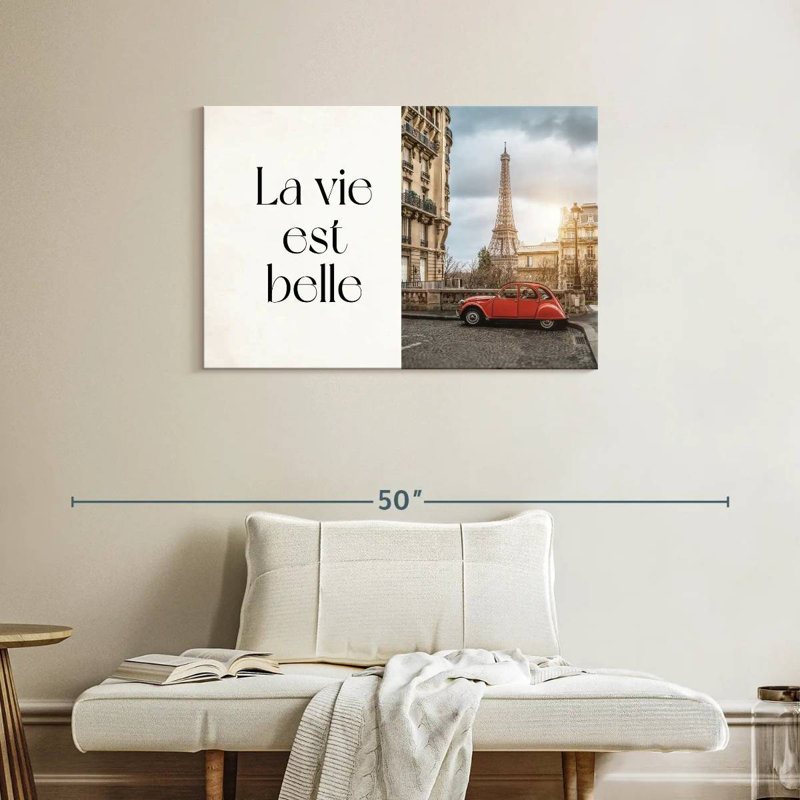 Lilie La Vie Est Belle, H 24 po x l 36 po