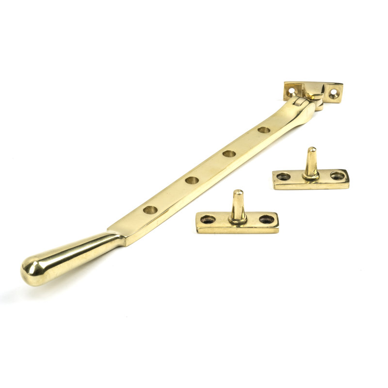 Newbury Stay Door Accessory, Polished Brass