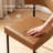 Brown Modern Bar Stools Set of 2, 25.2'' Faux Leather Counter Stools with Curved Backrest, Counter Height Bar Stool for Kitchen Island-1366434812-1366434815