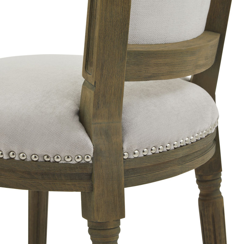 Colgan 47cm H Solid Wood Accent in Gray