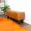 Banc en cuir véritable Kaylee