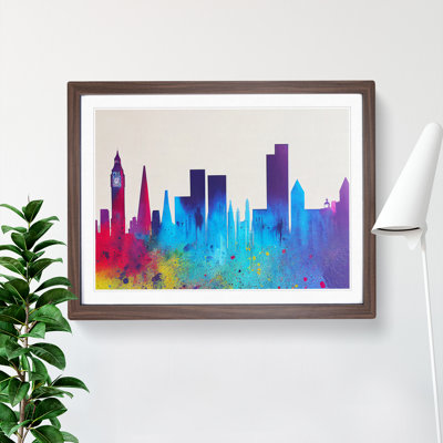 Colourful London Skyline Vol.2 Abstract - Painting
