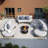 10 - Person S-shaped Outdoor Sectional Sofa Set With Wide Armrests
