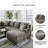 Lanita 125" Wide Sofa & Chaise-82268322