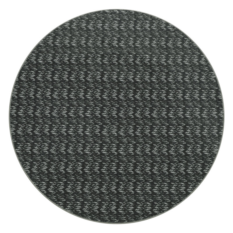 Braided Print Machine Washable Rug with Rubber Backing for Living Room Non-Slip Dining Room Rug Easy-Cleaning Floor Carpet for Bedroom
