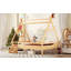 Lit plateforme double avec escalier, lit simple en bois massif-1034063035-1034063013