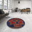 Tapis traditionnel rouge / bleu-367400532