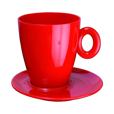 Polycarbonate Mug - 6 Pieces - Onyx