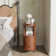 Elinar Wood Narrow End Table With Drawers And Shelf