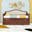 Twin Wooden Daybed with Trundle and 2 Drawers-1711819562