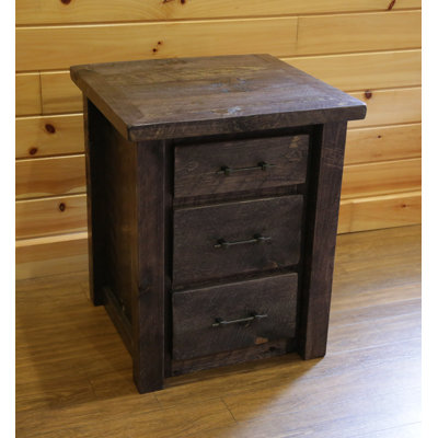 Bechtold 23'' W Solid Wood Nightstand