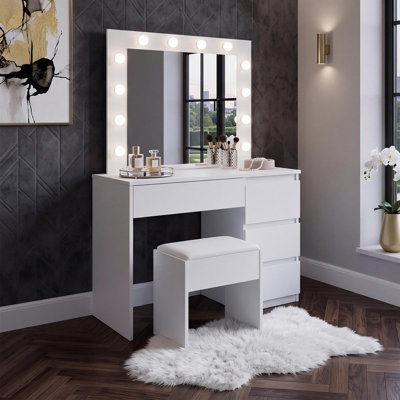 Mobley Dressing Table with Mirror