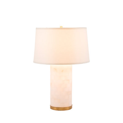 27" Gilded Gold Table Lamp