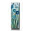 «Tall Blue Flowers 1» par Silvia Vassileva, art mural sur toile-1641058380