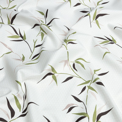 Chanasya Bamboo Sheets Floral Microfiber Percale Sheet Set
