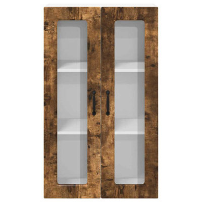 Vidaxl Kitchen Wall Cabinet With Shelf Concrete Grey 80 X 31 X 100 Cm