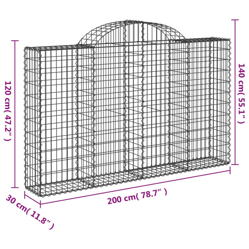 Clôture en métal de 7 pi de hauteur, H 4,6 pi x l 6,6 pi x P 1 pi