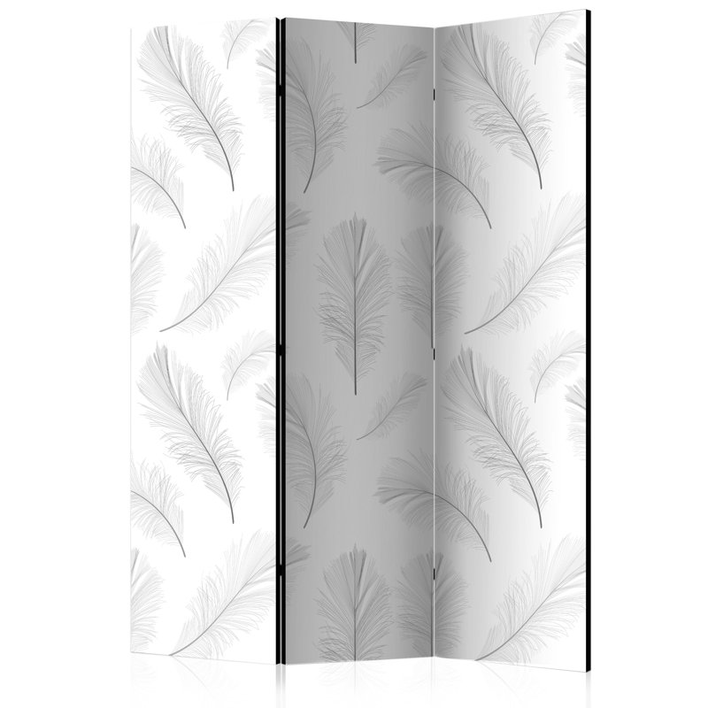 Graciosa 135cm W x 172cm H 3 - Panel Solid Wood Folding Room Divider