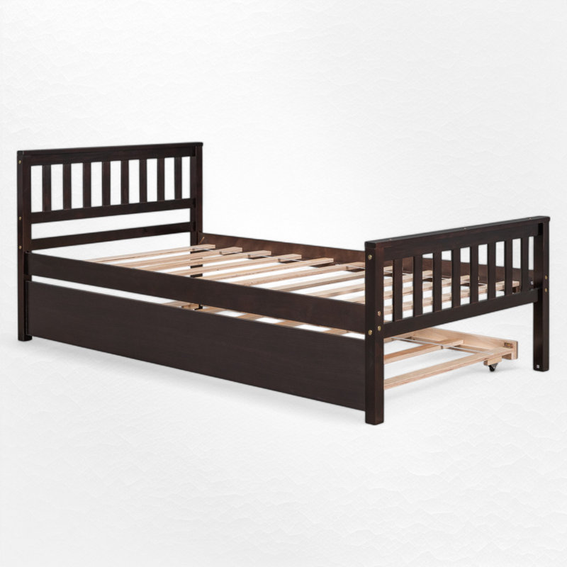Boca Slat Bed, Espresso
