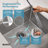 Ruvati Apron-front Workstation Farmhouse Kitchen Sink 16 Gauge Stainless Steel Single Bowl-101377965