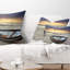 Coussin lombaire en mer de plage magnifique