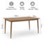 Burton Metal Base Dining Table-121287731
