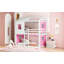 Lit simple superposé en bois avec tente-1985742040-1985741863