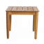 Table d'appoint d'extérieur en bois d'acacia