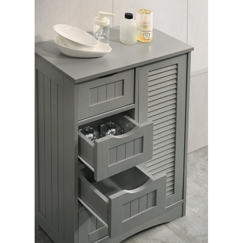 Danna Bathroom Cabinet, Grey