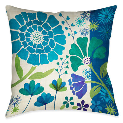 Coussin ii Blue Garden